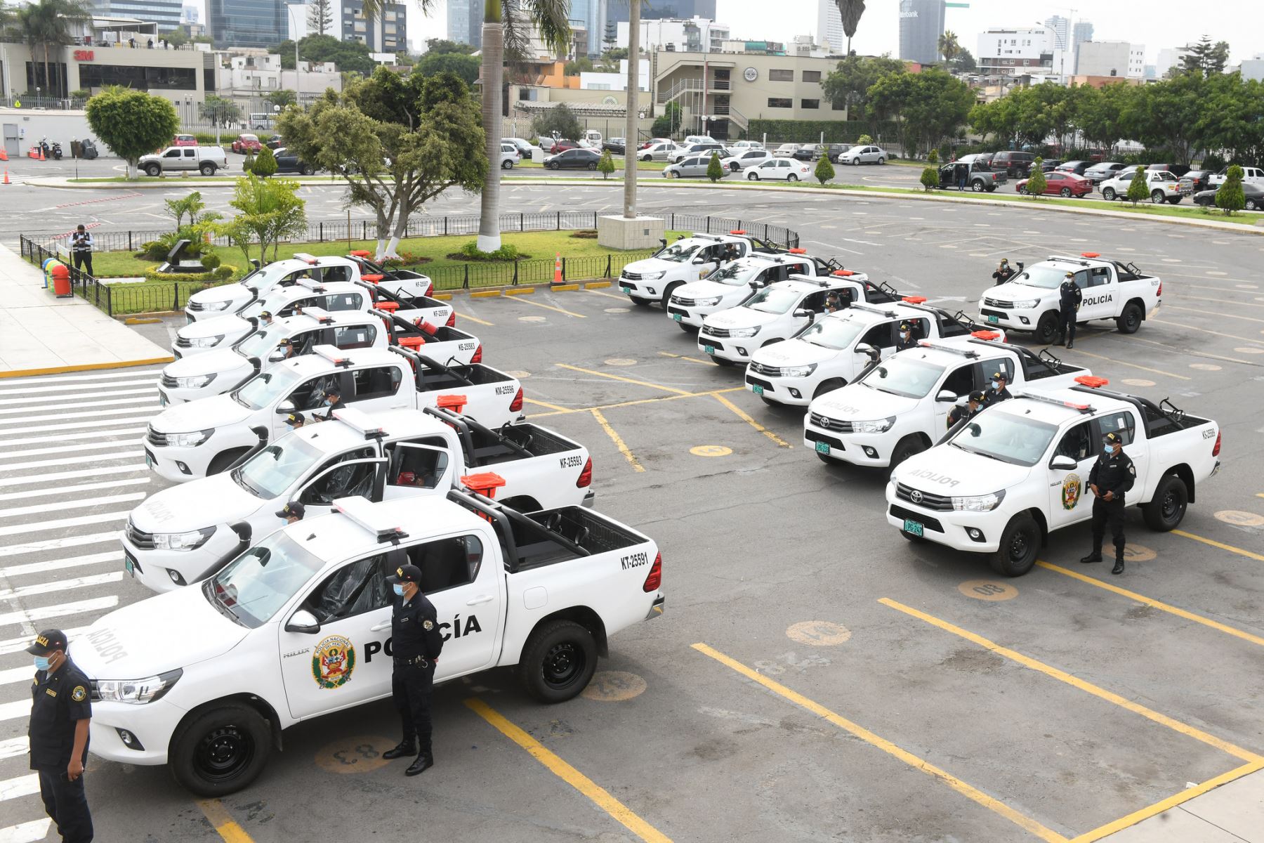 PNP incorpora 43 vehículos para reforzar el patrullaje en comisarías de Lima Metropolitana