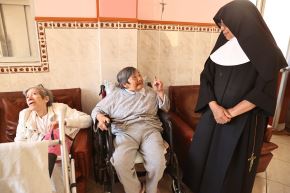 Hogar de ancianos desamparados del Callao dirigido por Sor María Agripina Garrido el cual será visitado por el Papa León en su próxima visita al Perú.Foto:ANDINA / Juan Carlos Guzmán Negrini