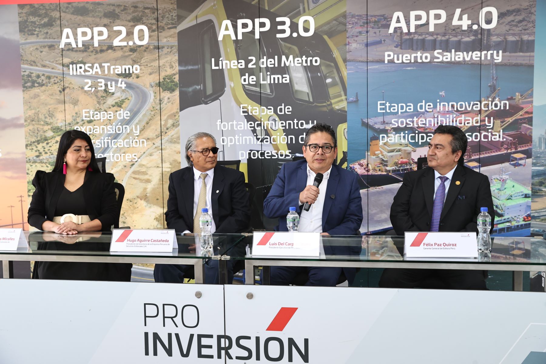 La alianza institucional busca facilitar información y articular acciones que contribuyan a promover oportunidades de inversión para la compañía estatal. Foto: ANDINA/Juan Carlos Guzmán.