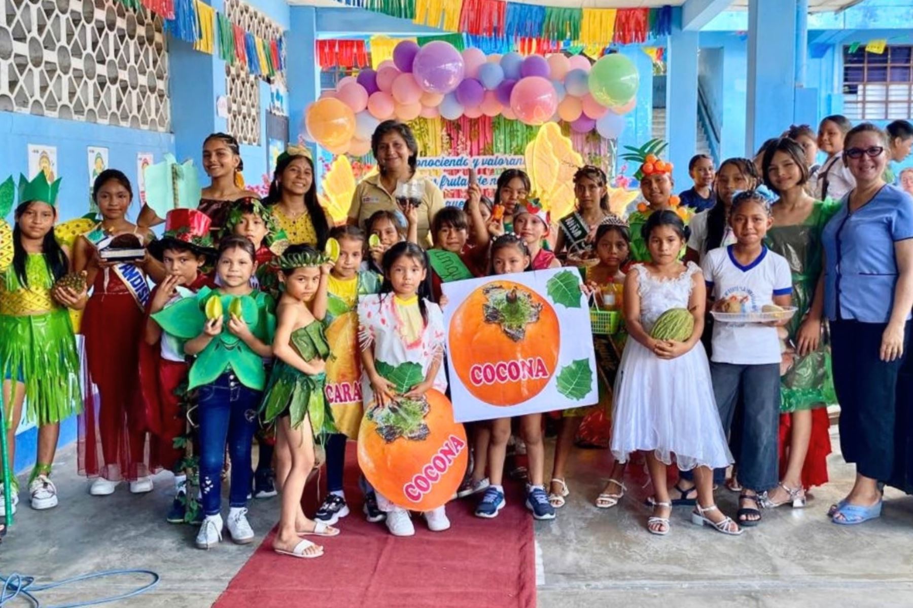 Iquitos: promueven en las aulas el valor cultural y alimentario de los frutos amazónicos
