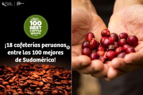 Las 18 cafeterías peruanas incluidas en el ranking están ubicadas en diversas regiones del país. Ilustración: ANDINA/Difusión
