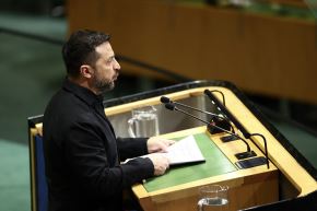 Presidente de Ucrania, Volodímir Zelenski. Foto: AFP