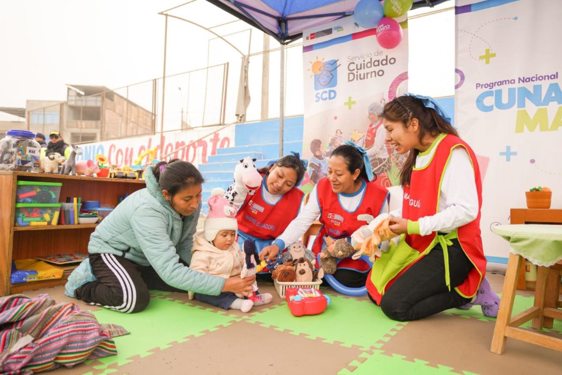 Cuna Más organiza feria para visibilizar derechos de los niños desde la primera infancia
