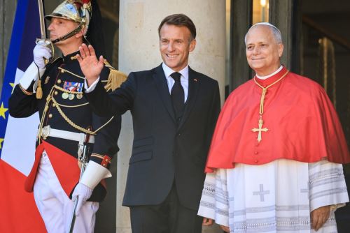 El papa León XIV llegó a Francia para una visita de cuatro días