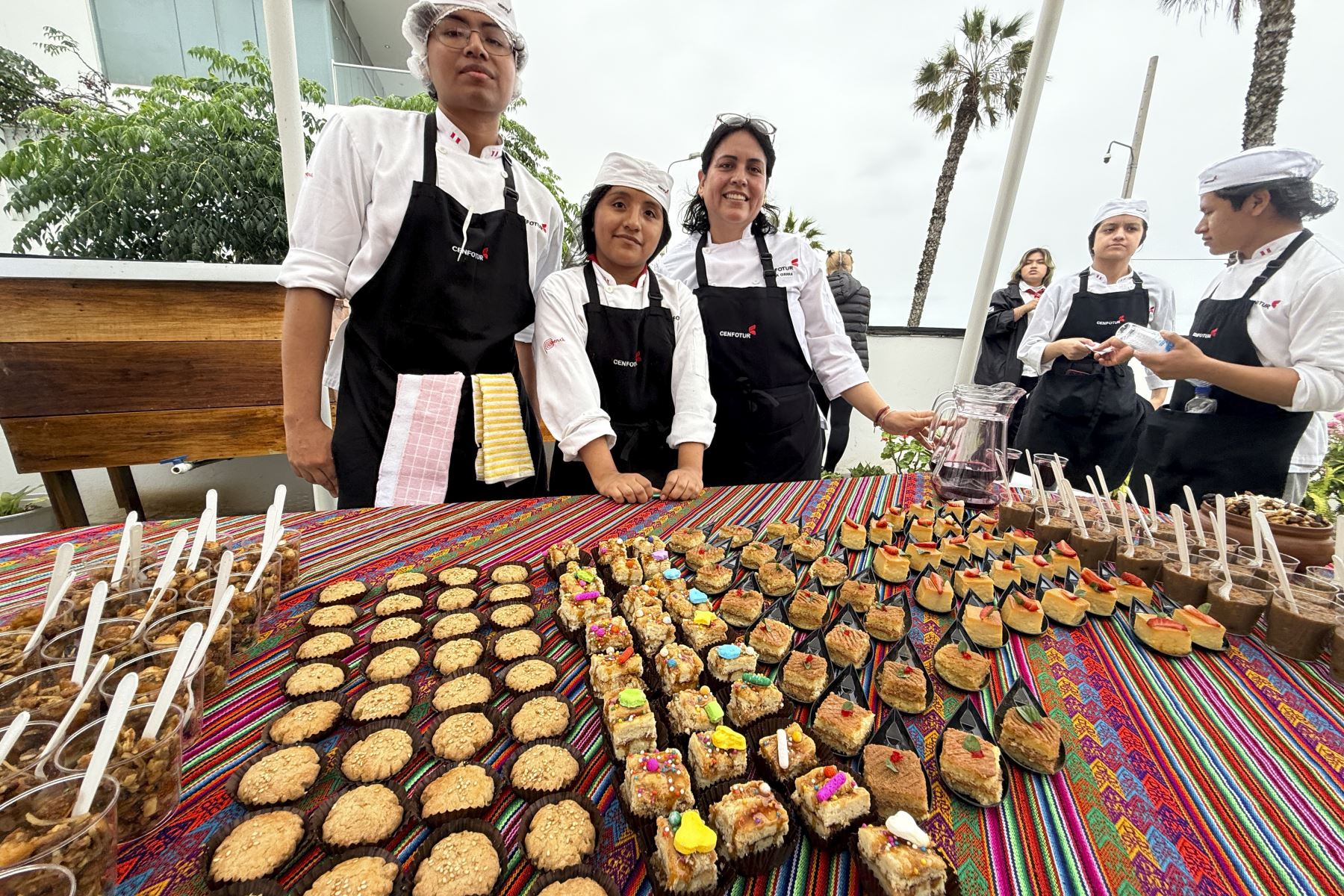 El Centro de Formación en Turismo (Cenfotur) presenta la Feria Gastronómica “Cenfotur Sabores”, actividad que reunirá a estudiantes del Programa de Estudios de Nivel Profesional Técnico de Gastronomía Peruana e Internacional, quienes exhibirán diversas propuestas gastronómicas desarrolladas durante su formación profesional. Foto: ANDINA/Juan Carlos Guzmán