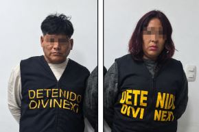 Los detenidos serán investigados por el presunto delito contra el patrimonio, en la modalidad de extorsión agravada. Foto: Mininter/Difusión