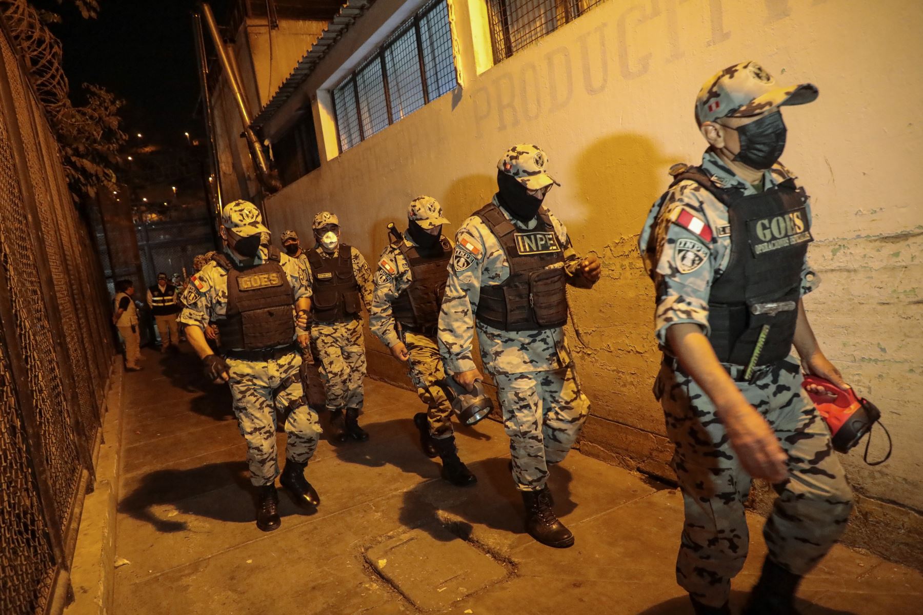 INPE Incauta celulares, droga y routers en megaoperativo simultáneo en cinco penales del país. Foto: ANDINA/Difusión