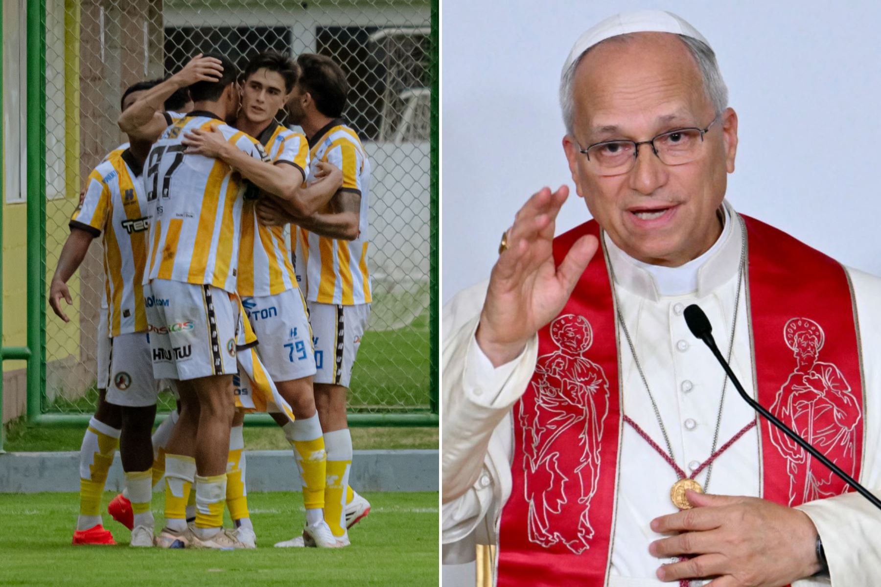 Juan Pablo II prepara una camiseta especial por la llegada del Papa León XIV a Perú