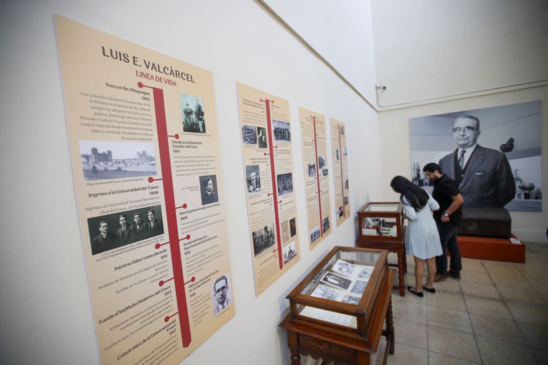 Inauguran exposición temporal “80 años salvaguardando nuestro arte popular. El legado visionario de Luis E. Valcárcel”  Foto: ANDINA/Ricardo Cuba