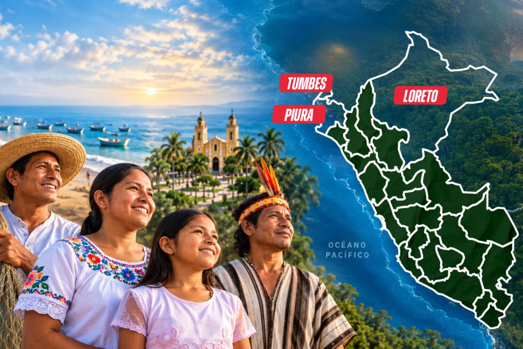 PCM y regiones culminan delimitación del 100 % de los límites de Tumbes, Piura y Loreto