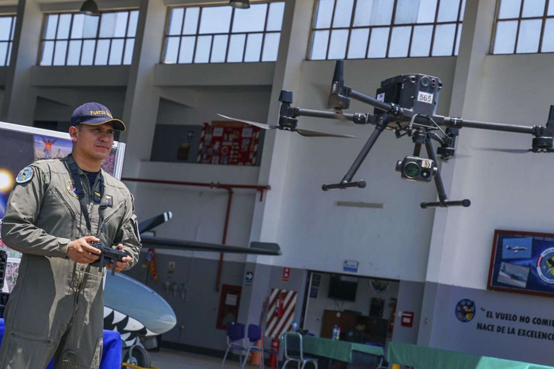 FAP monitorea con modernos drones quebradas y ríos en riesgo ante fenómeno El Niño