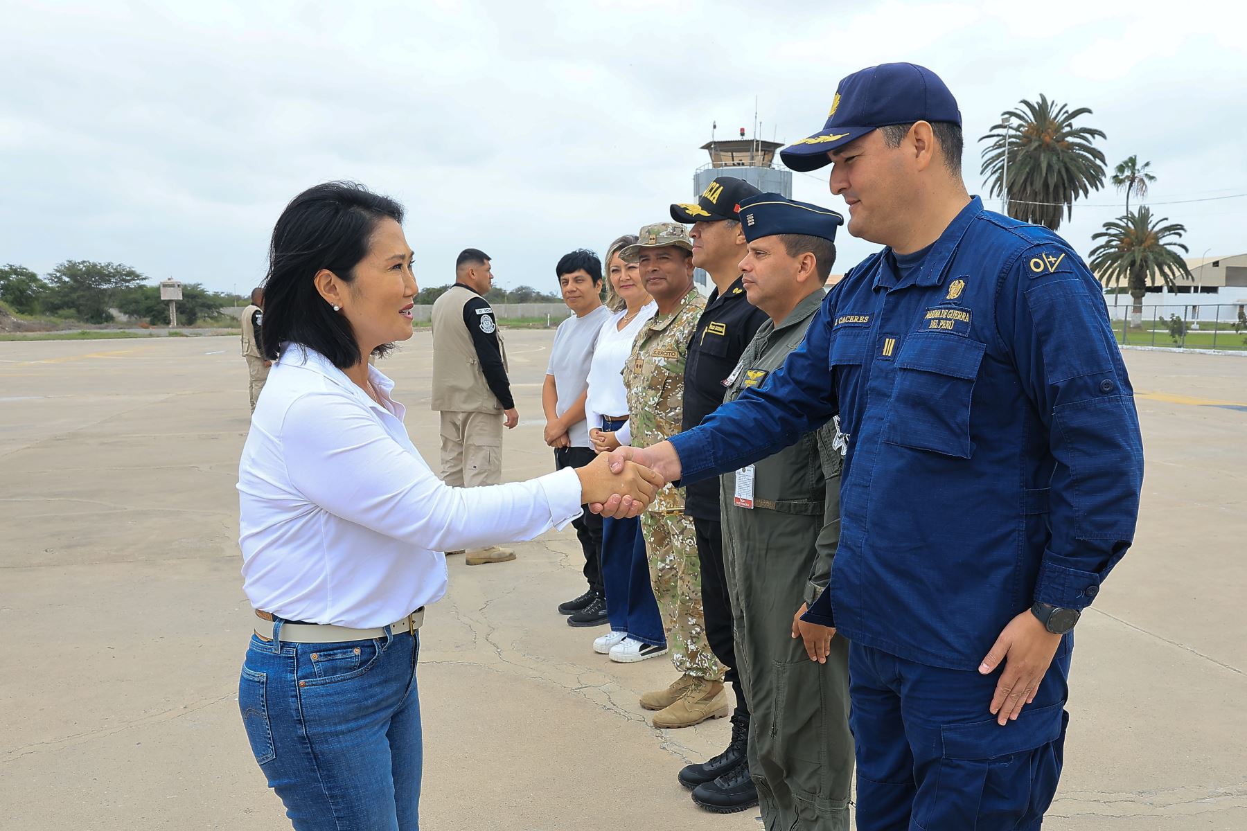 La presidenta Keiko Fujimori inaugura el moderno Mercado de Abastos de Reque para mejorar servicios y dinamizar la economía local.
Foto: ANDINA/Prensa Presidencia