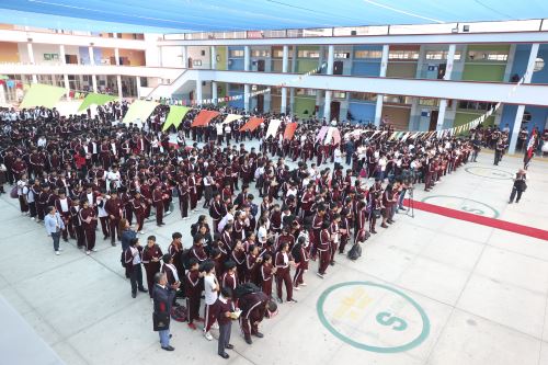 Jornada preventiva y de fortalecimiento de la seguridad escolar en la institución educativa emblemática “Alfonso Ugarte” de San Isidro