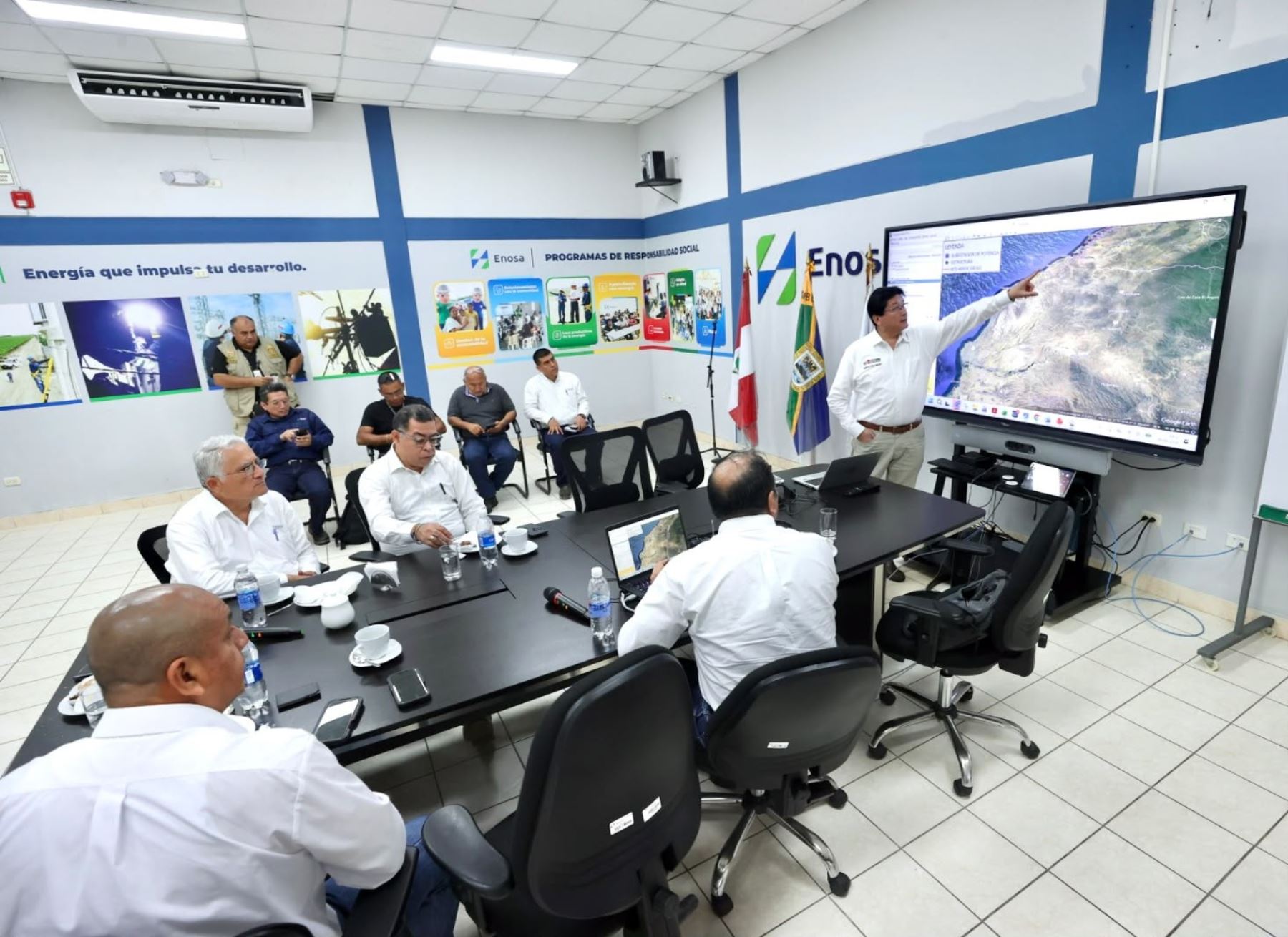 Fenómeno El Niño: buscan garantizar el servicio eléctrico y combustibles en región Tumbes