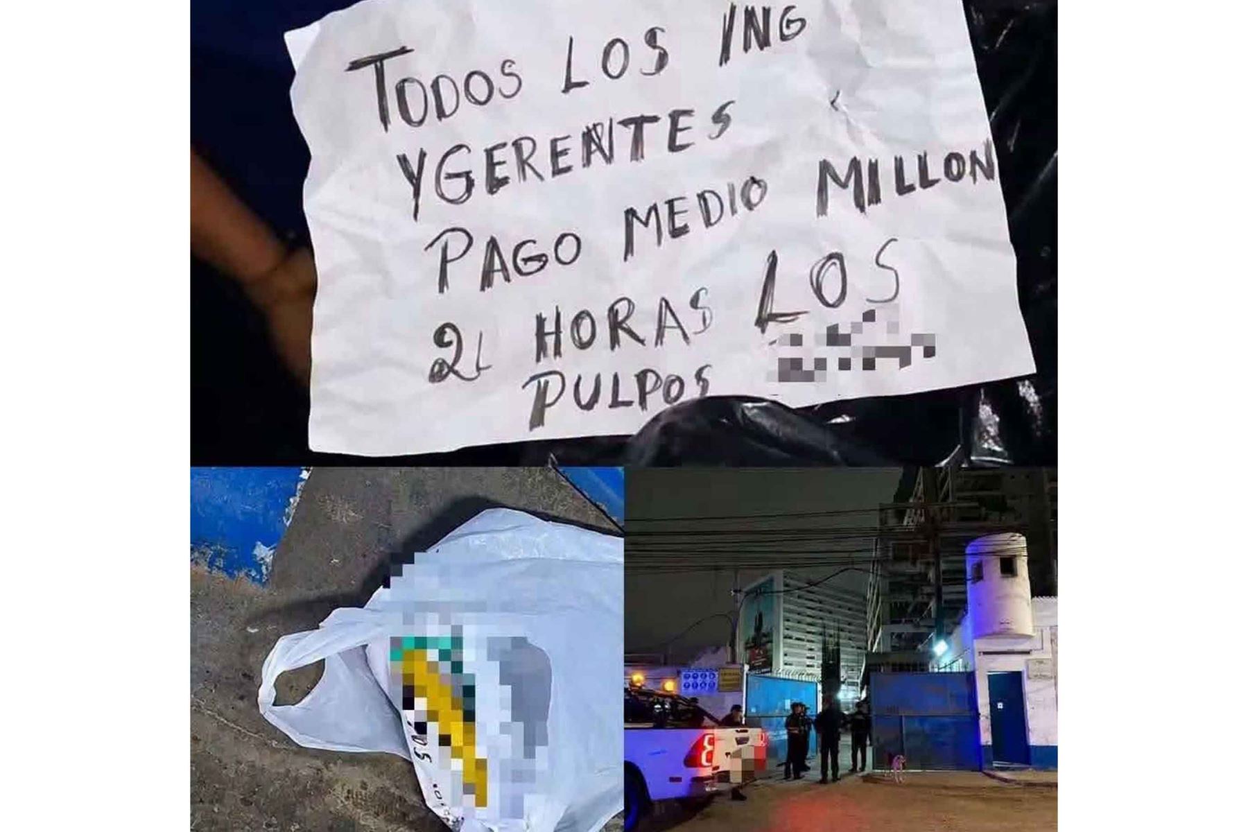Policía Nacional del Perú investiga presunto caso extorsión al Gore La Libertad