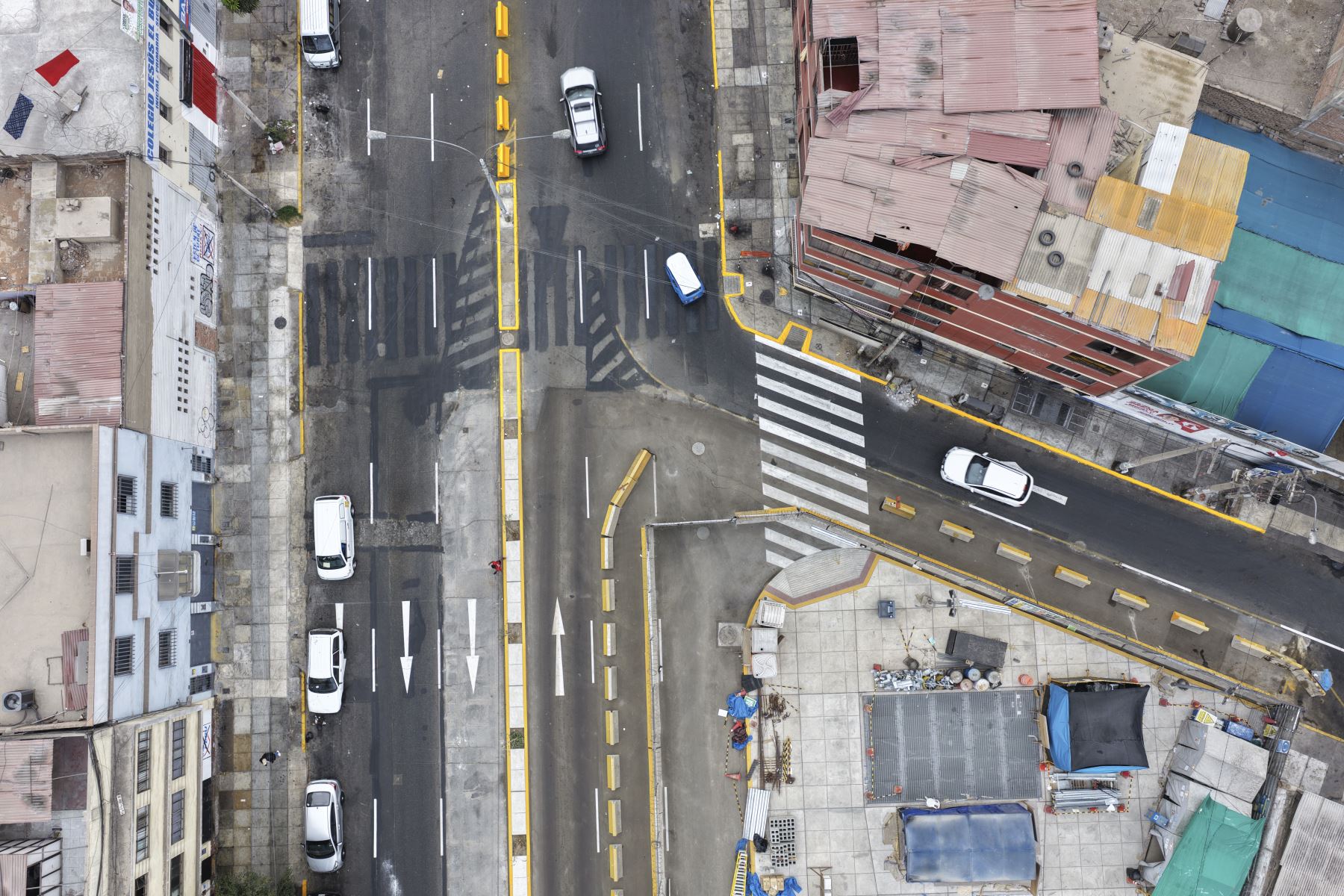 La recuperación de la avenida Arica forma parte de la liberación progresiva de las vías que fueron ocupadas temporalmente por las obras de la Línea 2 del Metro de Lima y Callao. Foto: ANDINA/Jhonel Rodríguez.