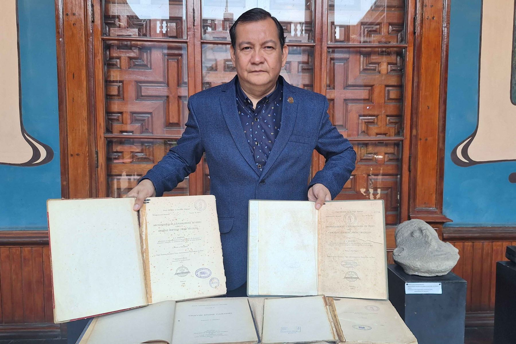 El Museo de Arqueología, Antropología e Historia de la Universidad Nacional de Trujillo conservará 2,500 piezas arqueológicas gracias al proyecto “Manejo de Colecciones”, ganador del Fondo del Embajador para la Preservación del Patrimonio Cultural 2026, que otorgará un financiamiento de US$ 245,000. Foto: ANDINA/Luis Puell.