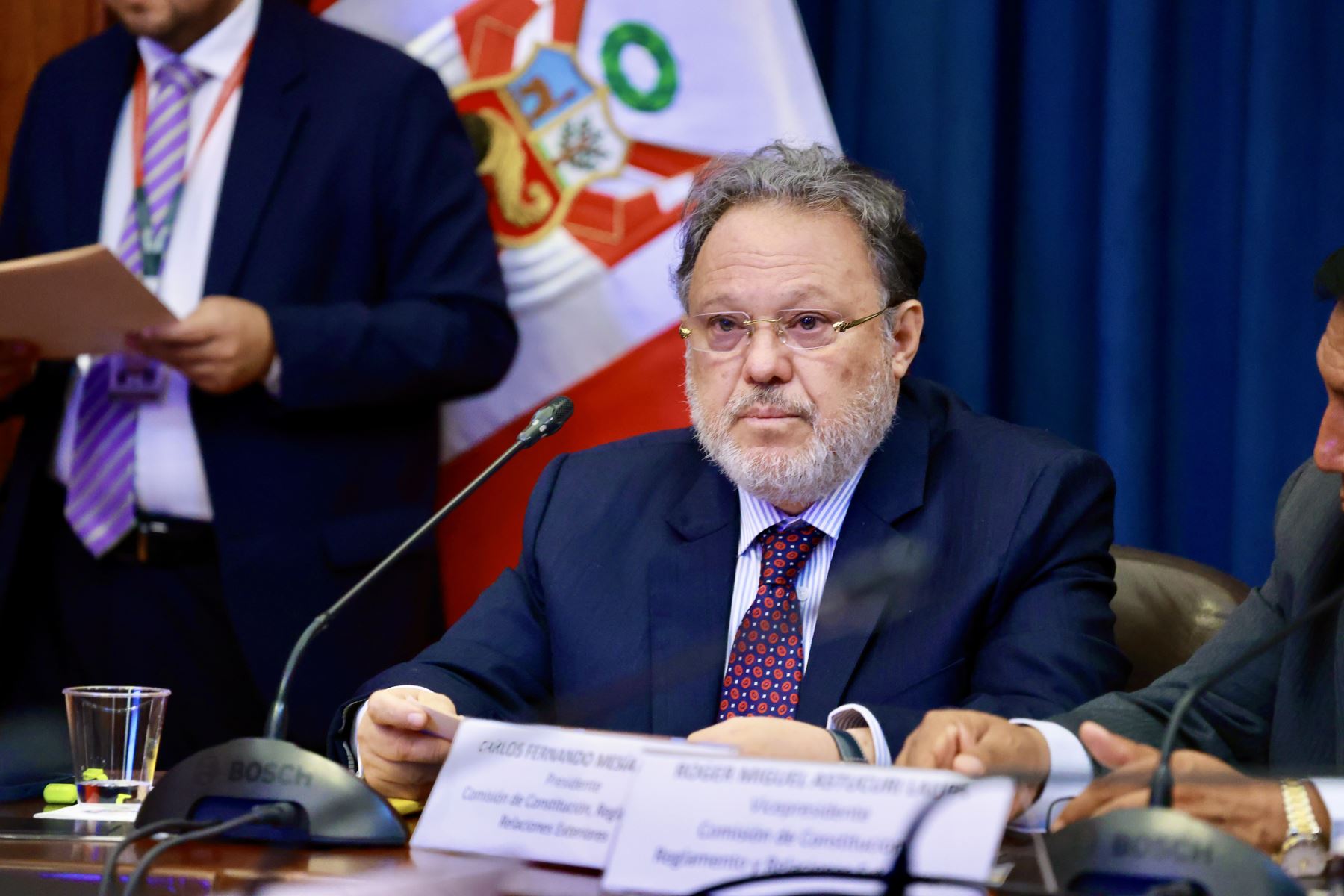Presidente de Comisión de Constitución del Senado exhorta a diputados a pensar en el Perú