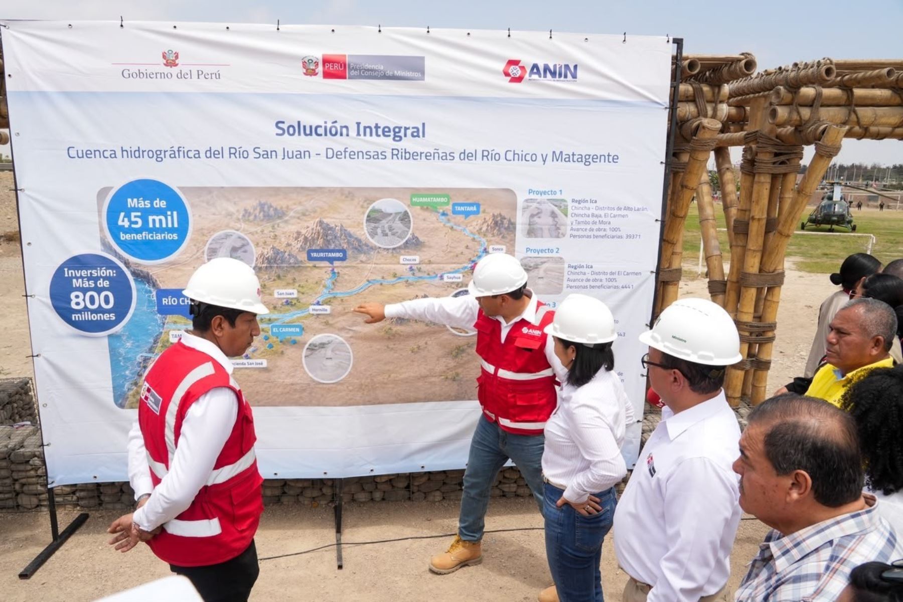 El Niño: Gobierno fortalece protección frente a inundaciones con obras en Chincha y Cañete
