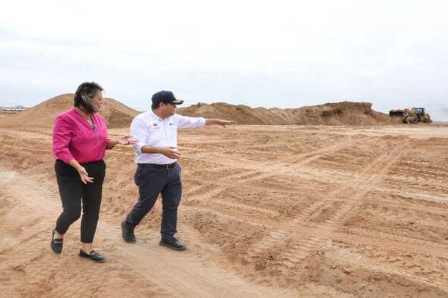 Papa León XIV: Gore Lambayeque avanza así los trabajos en las pampas de Pimentel