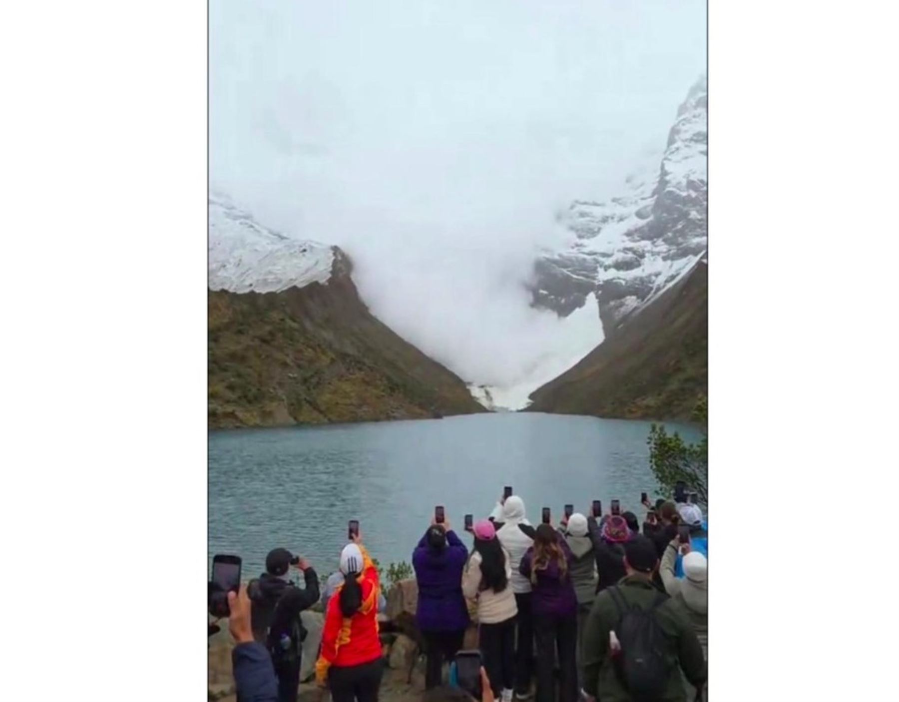 Inaigem alerta que constantes avalanchas a laguna de Humantay ponen en peligro a turistas