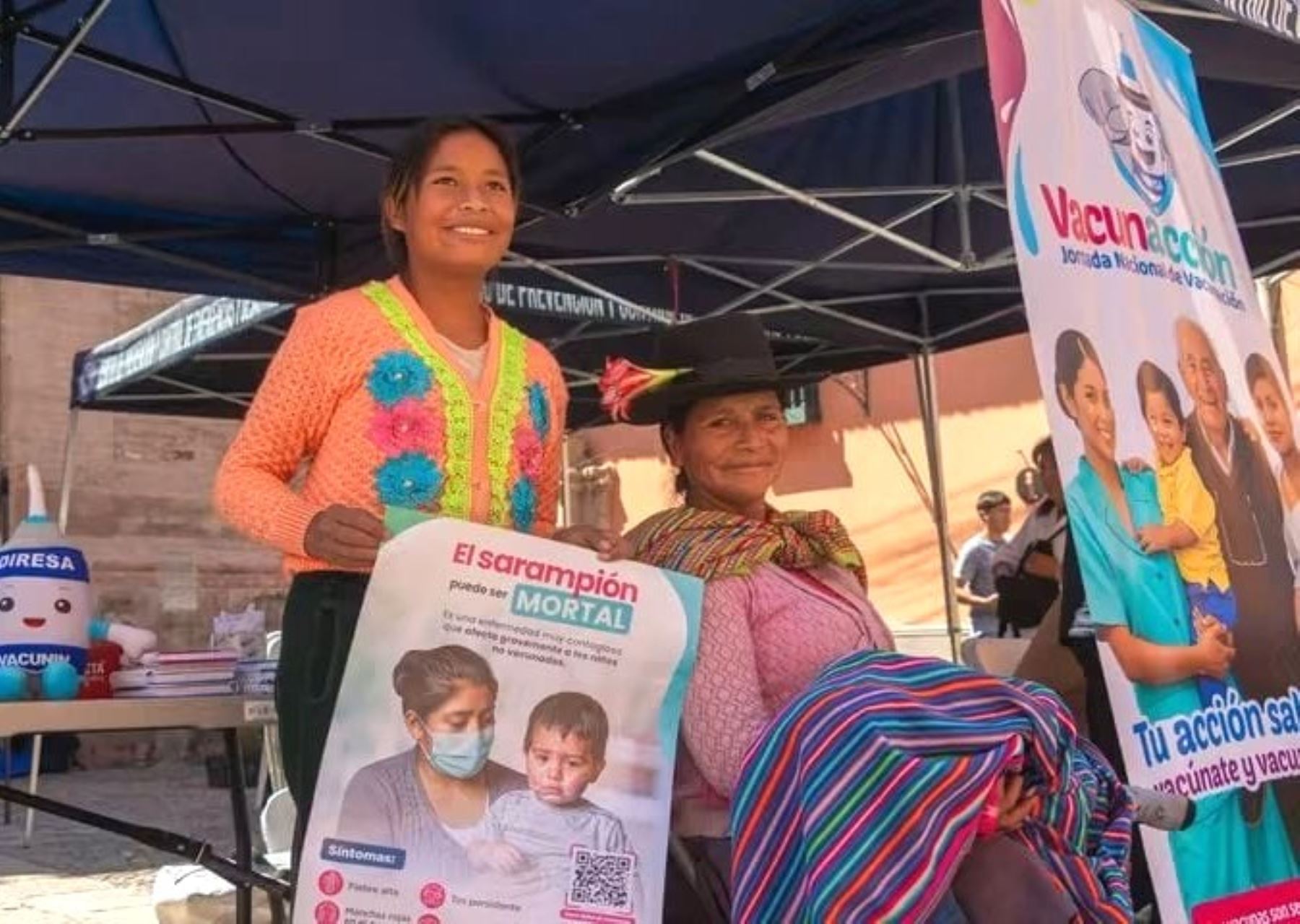 Ayacucho registra tres casos de sarampión en Parinacochas y refuerza labores de prevención