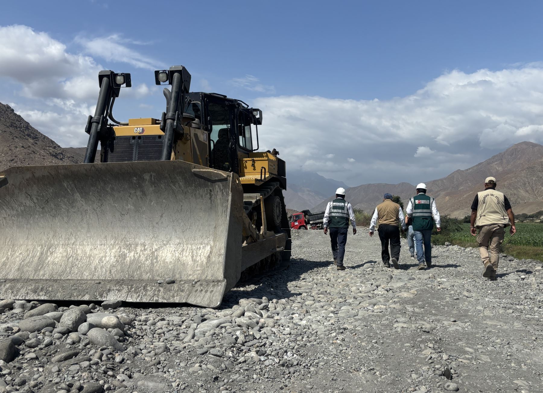 Ejecutan trabajos de prevención en 2.78 km de tres puntos críticos de Áncash y La Libertad