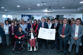 Presidente ejecutivo de la ONP, Gastón Remy Llacsa, participó en el lanzamiento del concurso 
