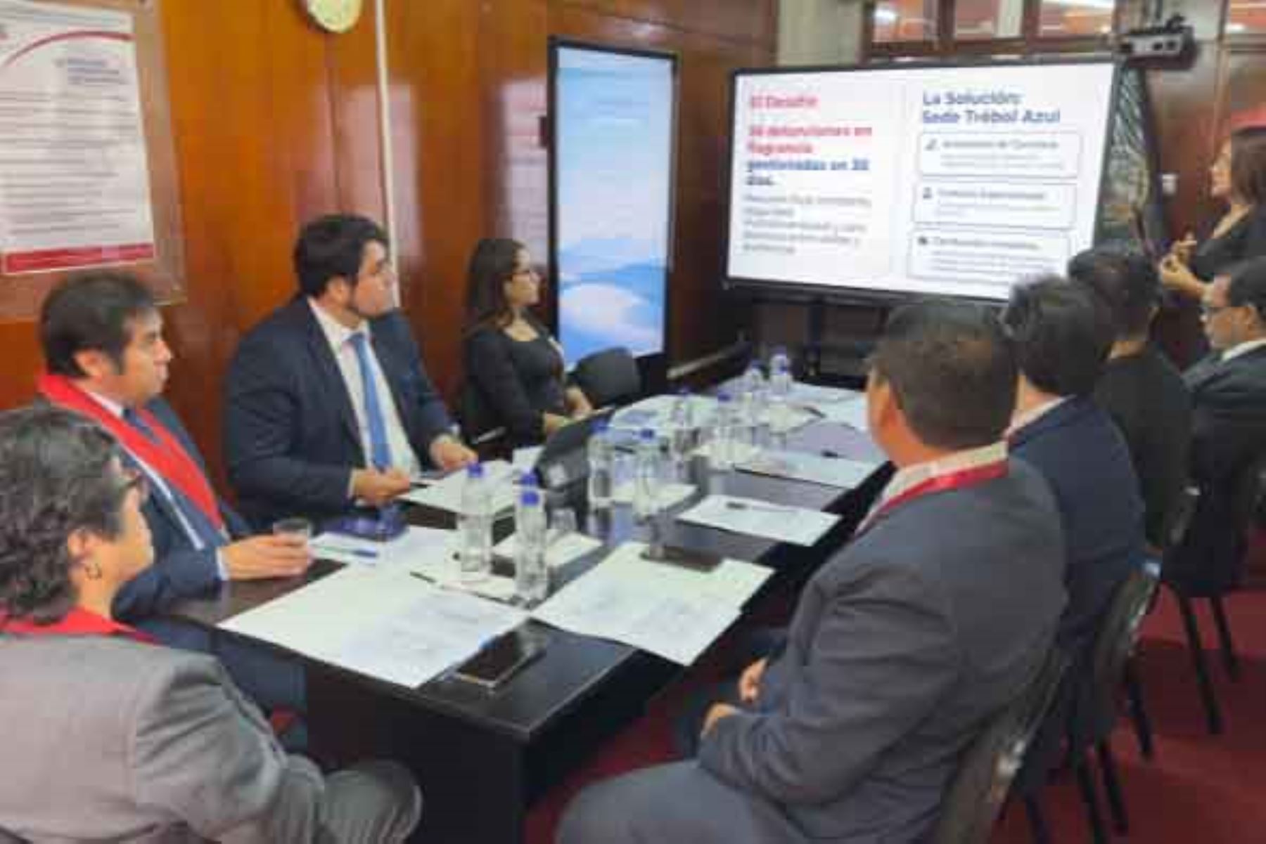 Fiscalía y otras instituciones articulan acciones para mejorar Unidad de Flagrancia