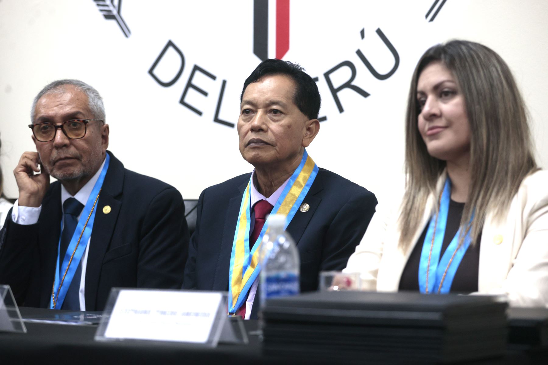 El Colegio de Periodistas del Perú realizó la ceremonia por el Día del Periodista y su 46.° aniversario institucional, encuentro en el que reafirmó su compromiso con la libertad de prensa, la ética profesional y el servicio a la sociedad. La actividad se desarrolló en su sede de Lince. Foto: ANDINA/Vidal Tarqui.