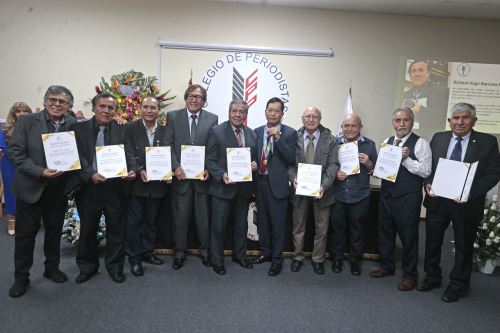 Día del Periodista: Colegio de Periodistas del Perú celebra su 46.° aniversario institucional