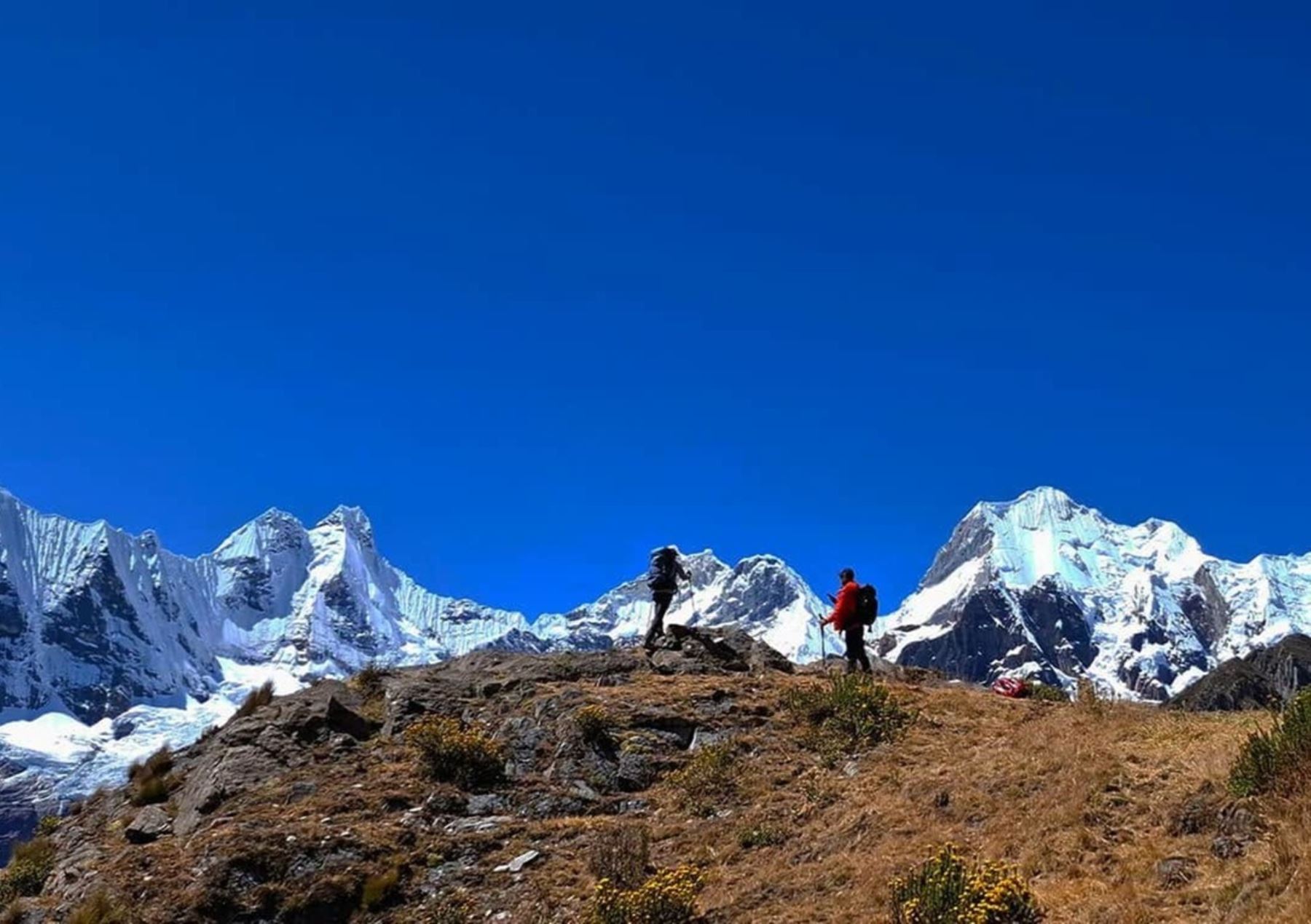 Áncash: continúa búsqueda del turista australiano desaparecido en la cordillera Huayhuash