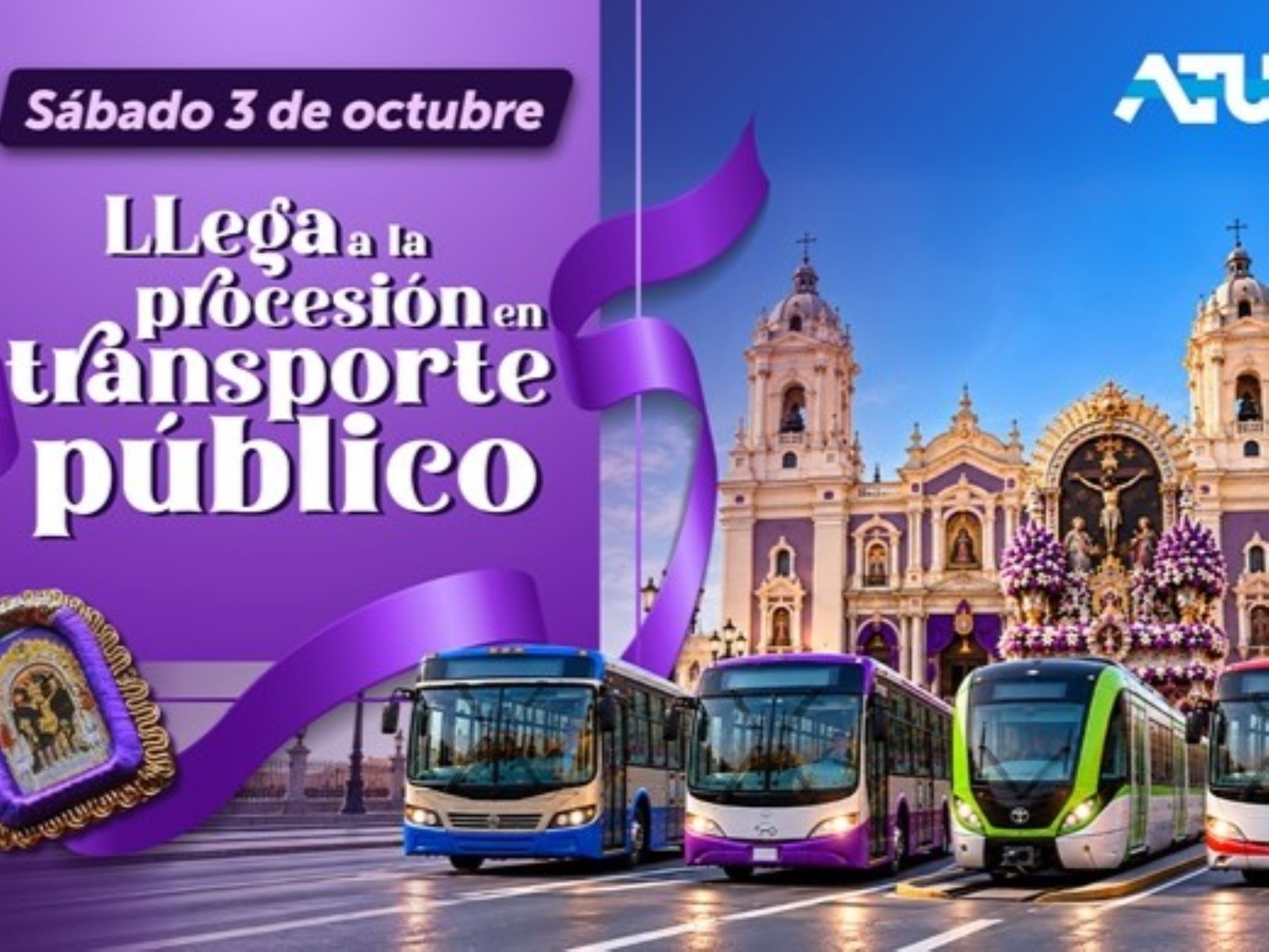 Señor de los Milagros: los servicios de transporte que te acercarán a la primera procesión