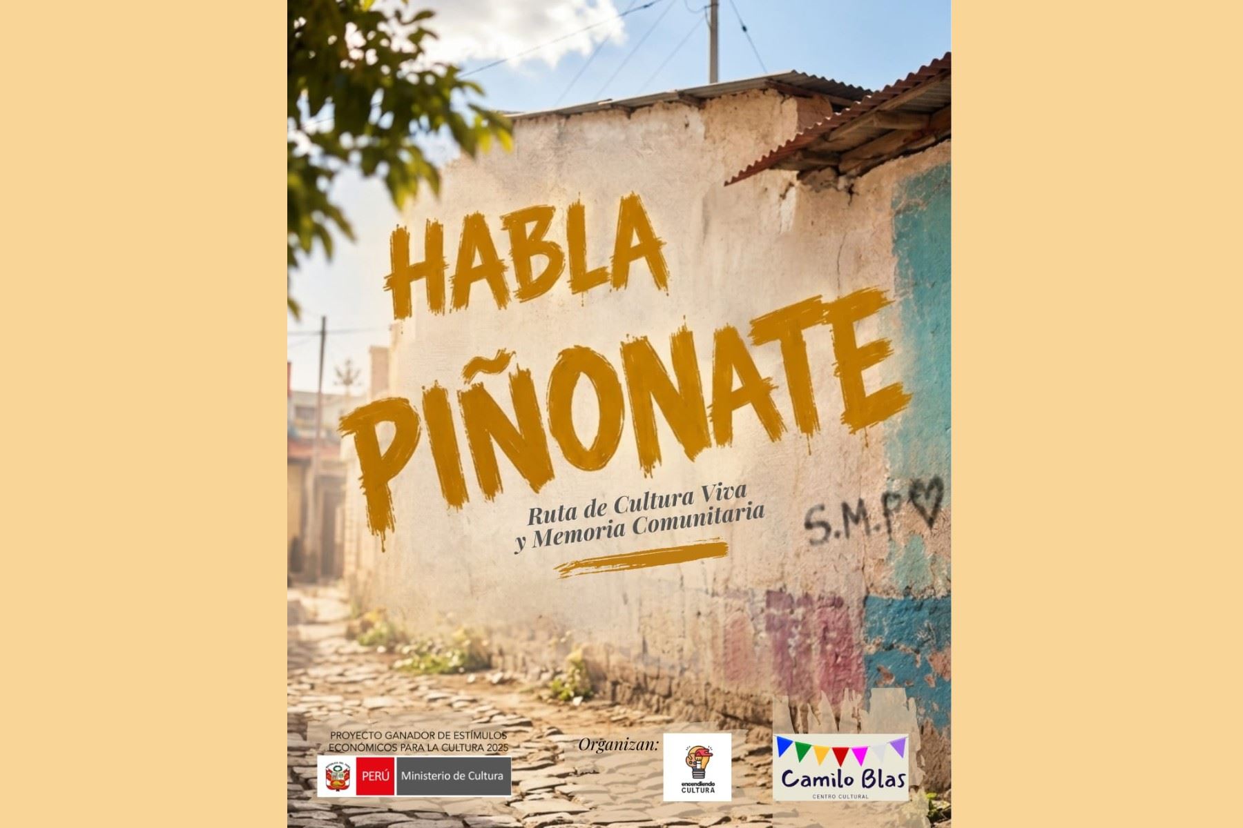 Presentan la ruta cultural “Habla Piñonate”, en San Martín de Porres