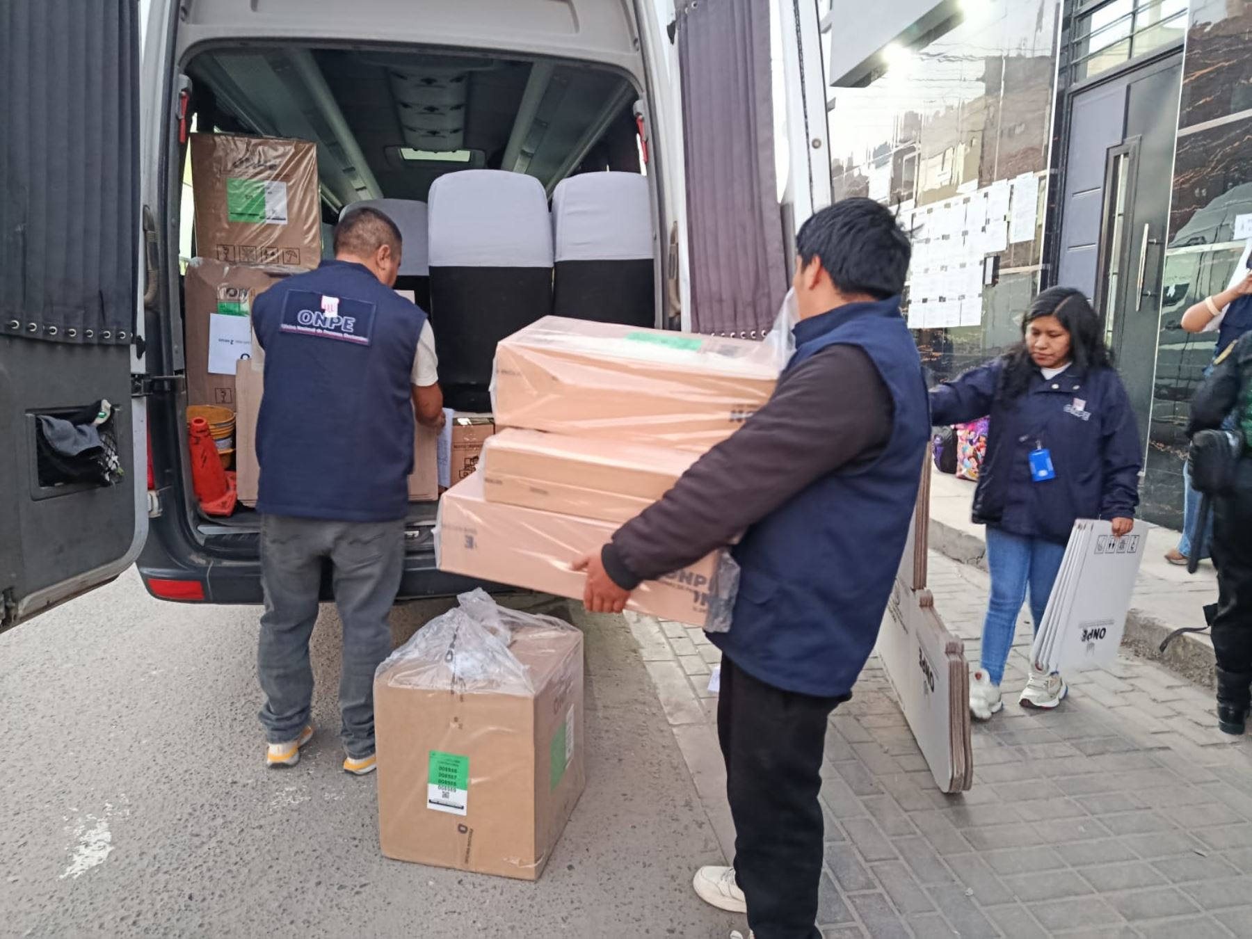 ERM 2026: ODPE Arequipa continuó con traslado de material electoral a locales de sufragio