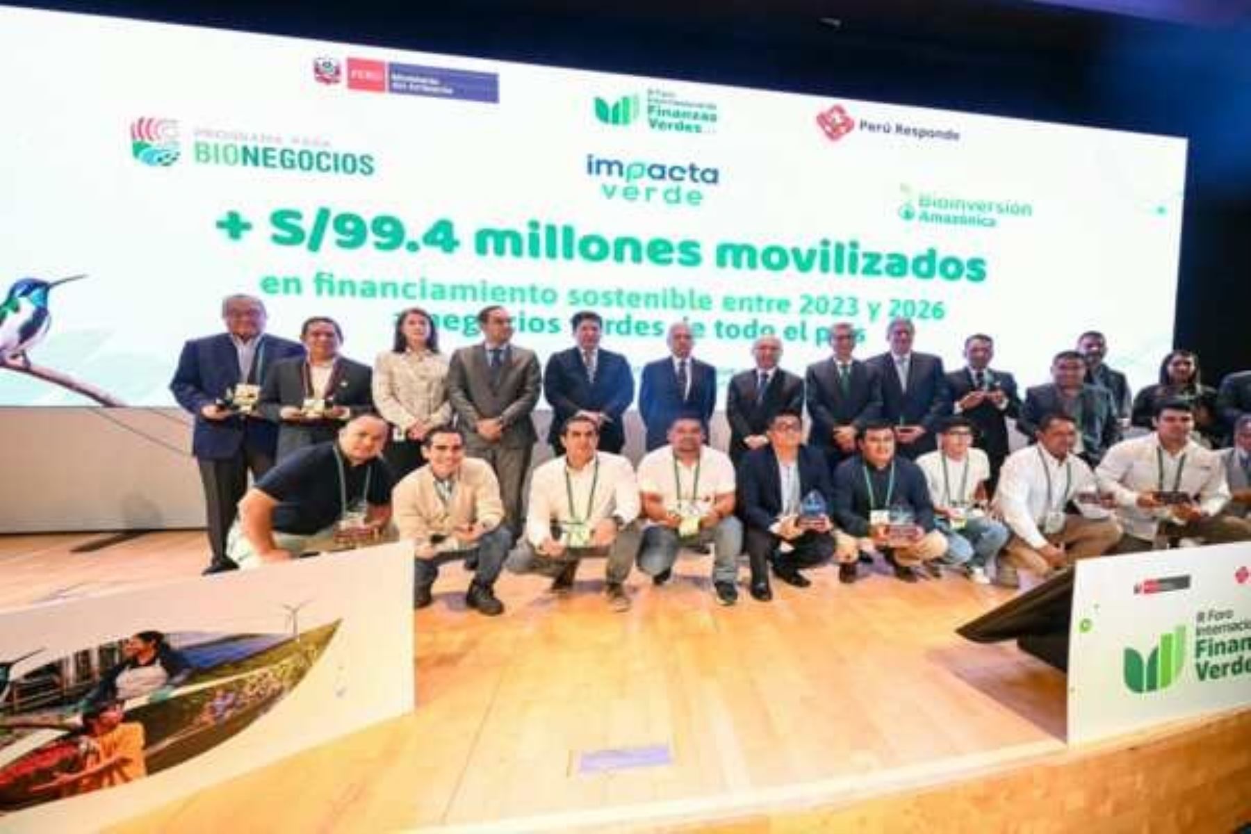 Perú busca movilizar US$ 5,800 millones en financiamiento verde para proyectos ambientales