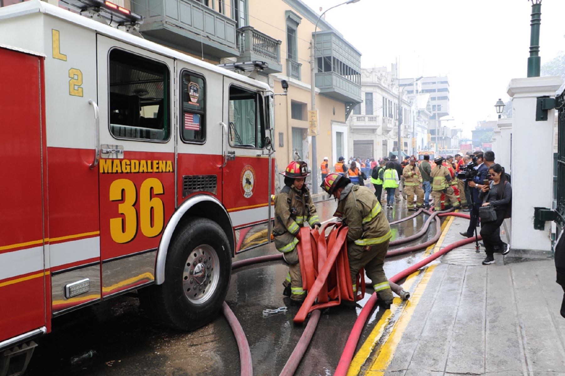 Bomberos refuerzan operativo especial durante Elecciones Regionales y Municipales 2026