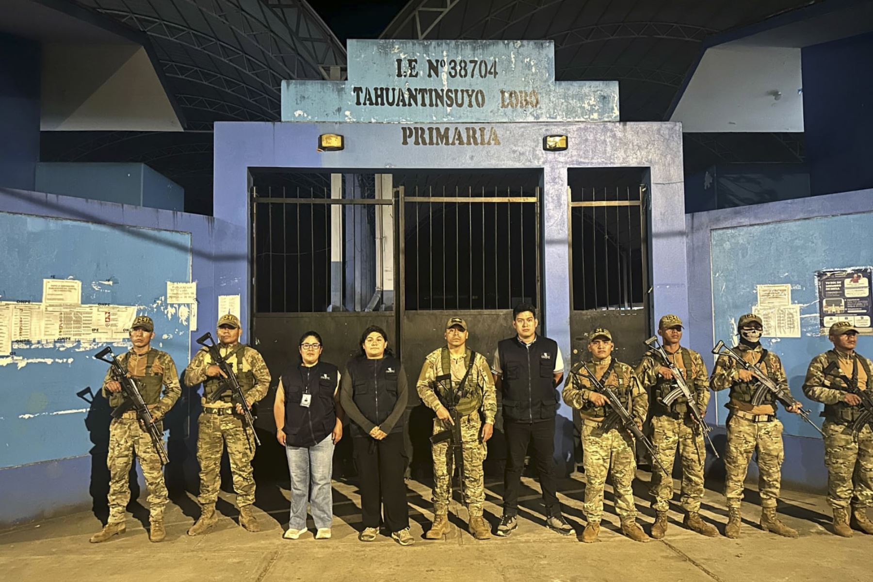 ERM 2026: Fuerzas Armadas resguardan locales de votación en todo el país