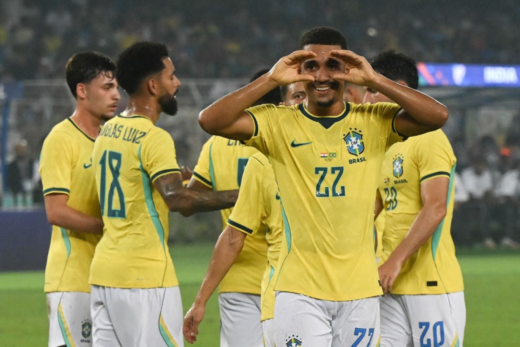 Festejo mentiroso: Brasil golea sin convencer a India en el cierre de su gira de amistosos