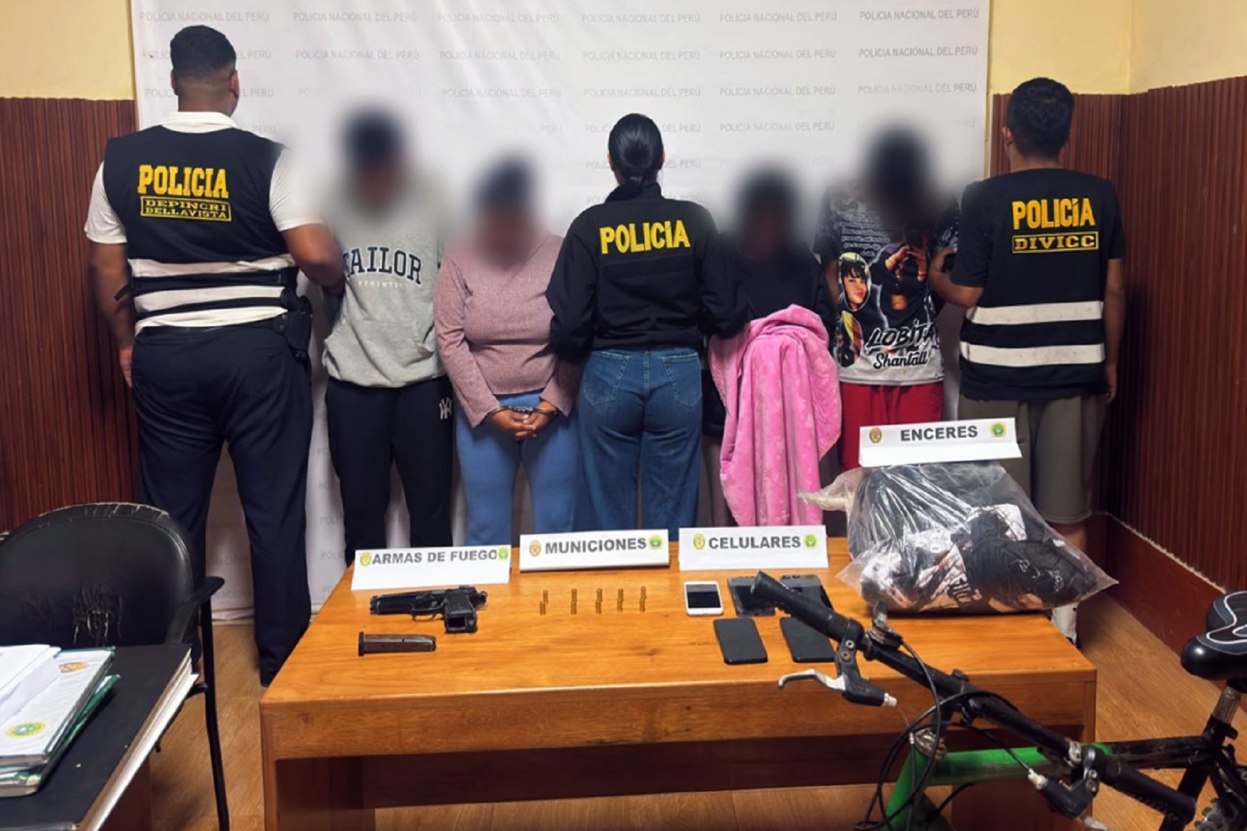 PNP interviene a cuatro implicados por crimen de chofer en el Callao