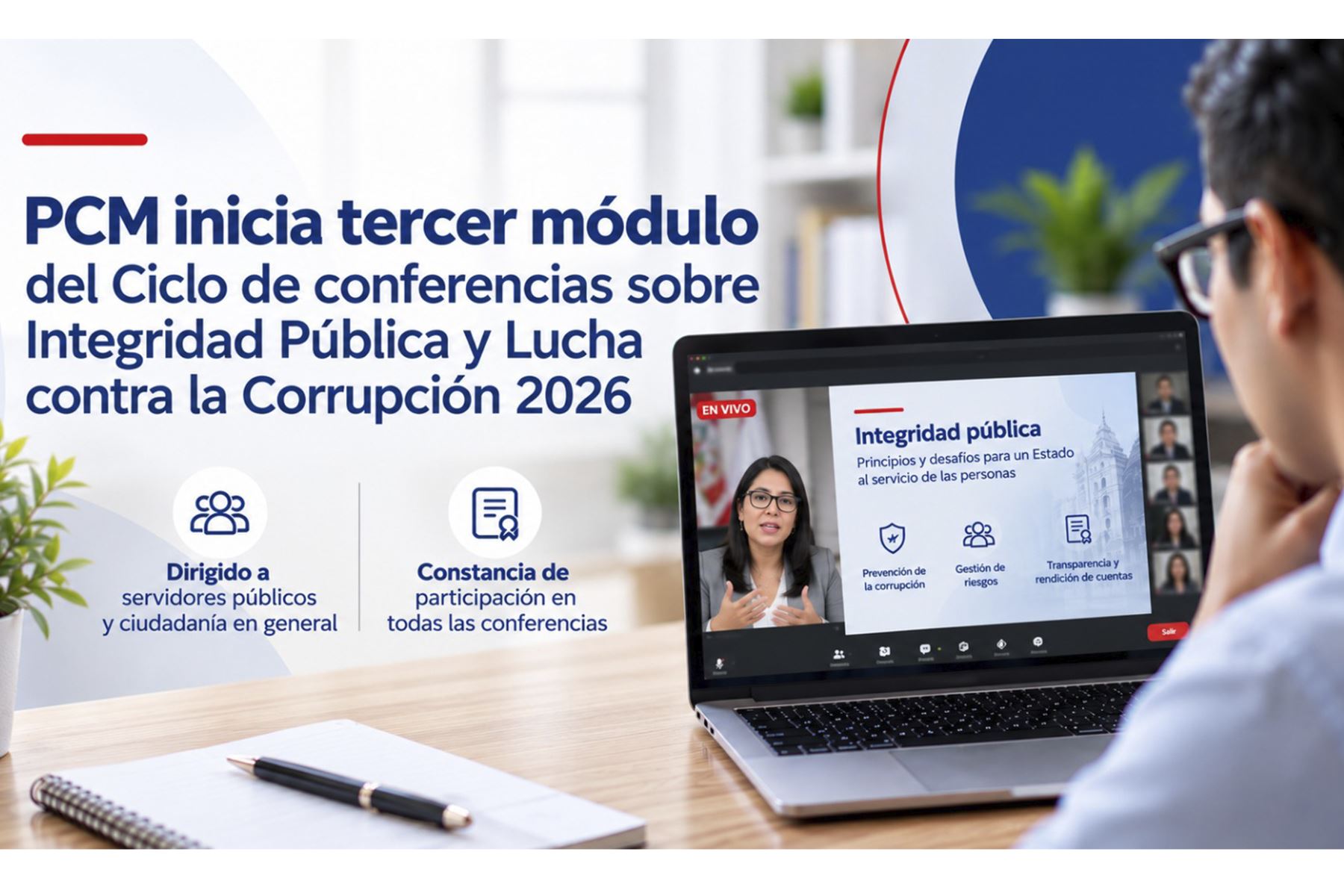 PCM fortalece capacidades de servidores públicos en integridad y lucha contra corrupción