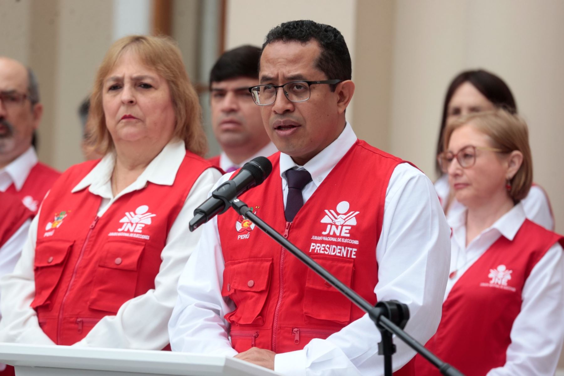 ERM 2026: Presidente del JNE llama a electores a votar con tranquilidad