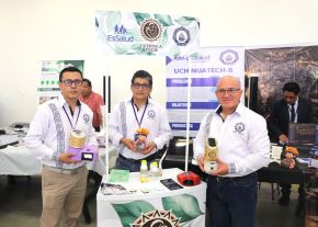 El Ministerio de Educación resaltó el dispositivo portátil que permite detectar, en solo 20 segundos y sin extraer sangre, la anemia infantil. La iniciativa fue desarrollada por docentes y estudiantes del Instituto de Educación Superior Perú - Japón de Amazonas. ANDINA/Difusión
