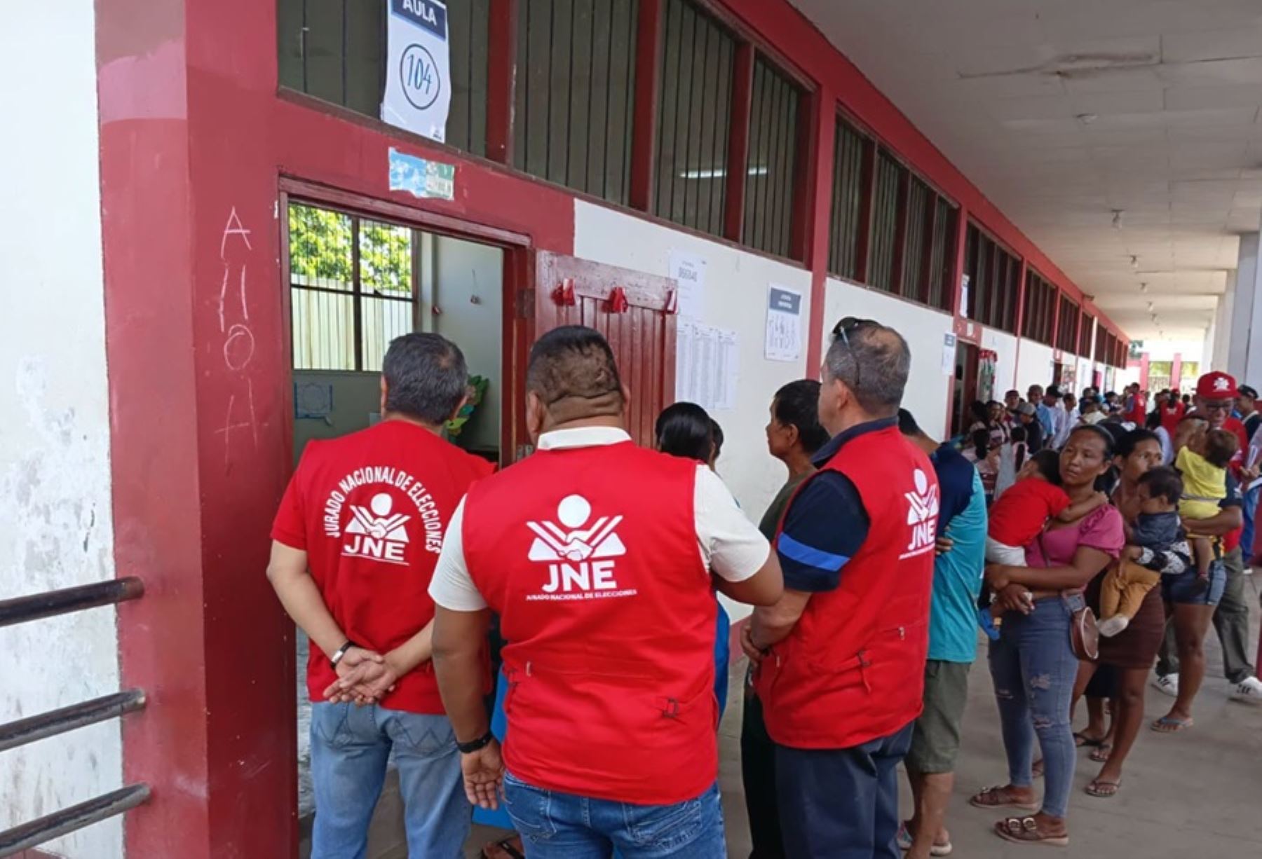 ERM 2026: Jornada se desarrolla con normalidad en nuevo distrito de Santa Rosa en Loreto