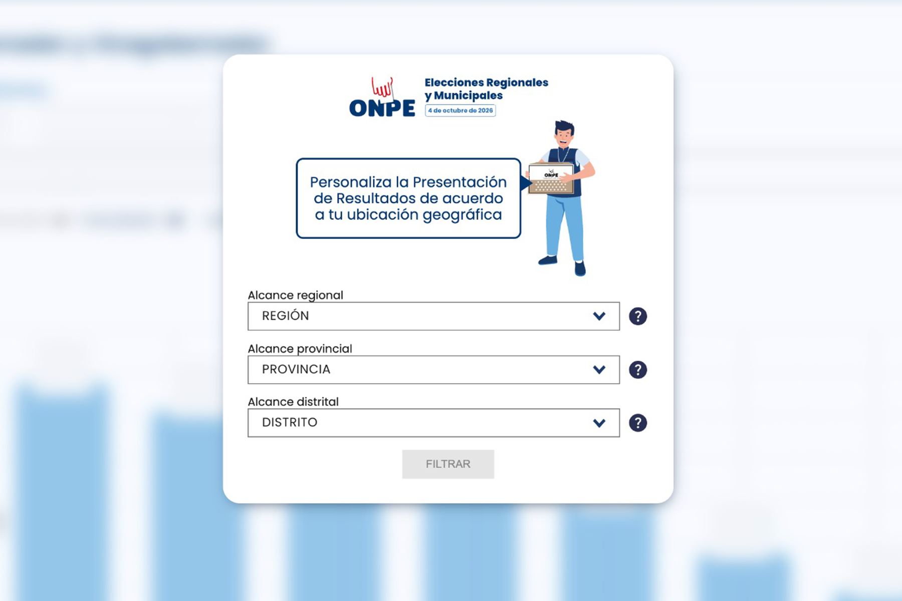 ERM 2026: ONPE habilita plataforma web para seguir avance de resultados