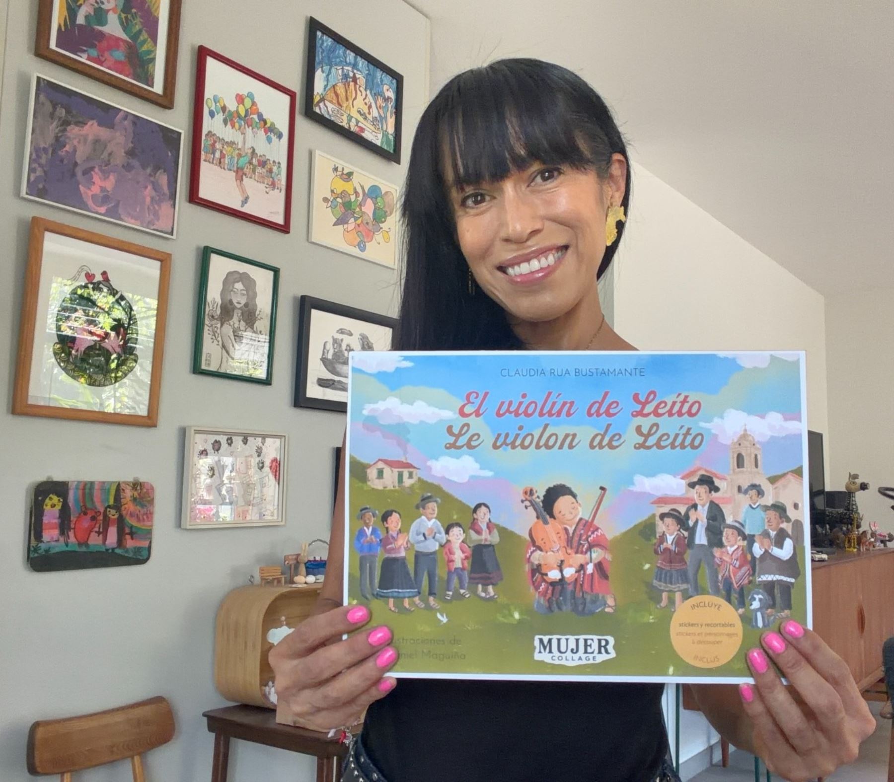 Claudia Rúa presenta "El violín de Leíto"