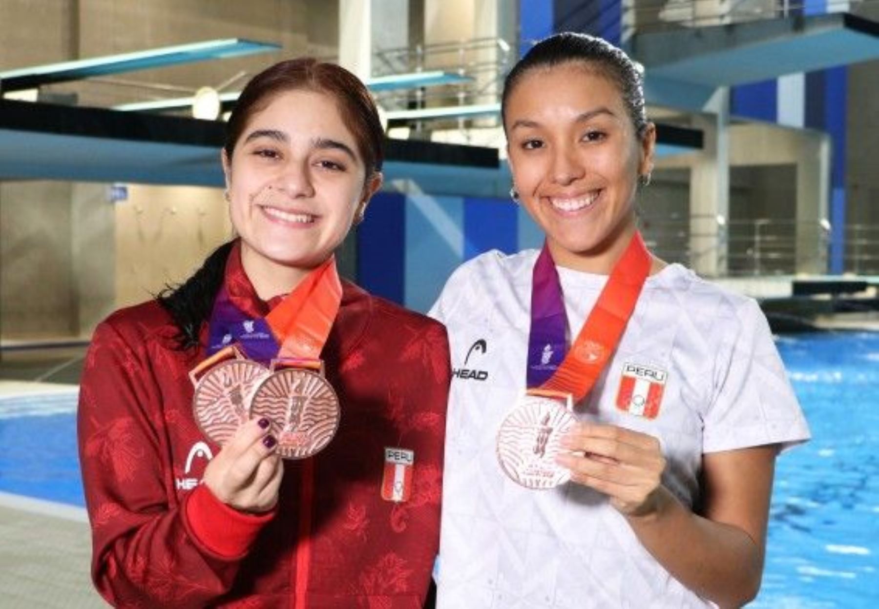 Clavadistas Ana Ricci y Mayte Salinas apuntan a brillar en los Juegos Lima 2027