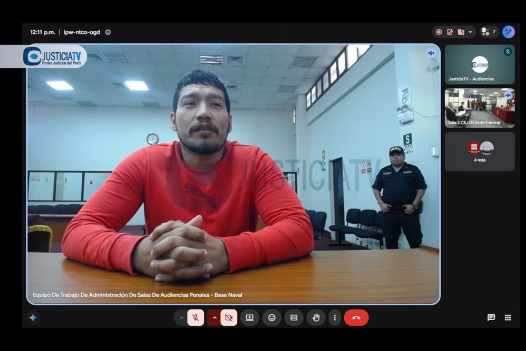 Corte Suprema aprueba solicitar a Paraguay ampliar extradición de Erick Moreno