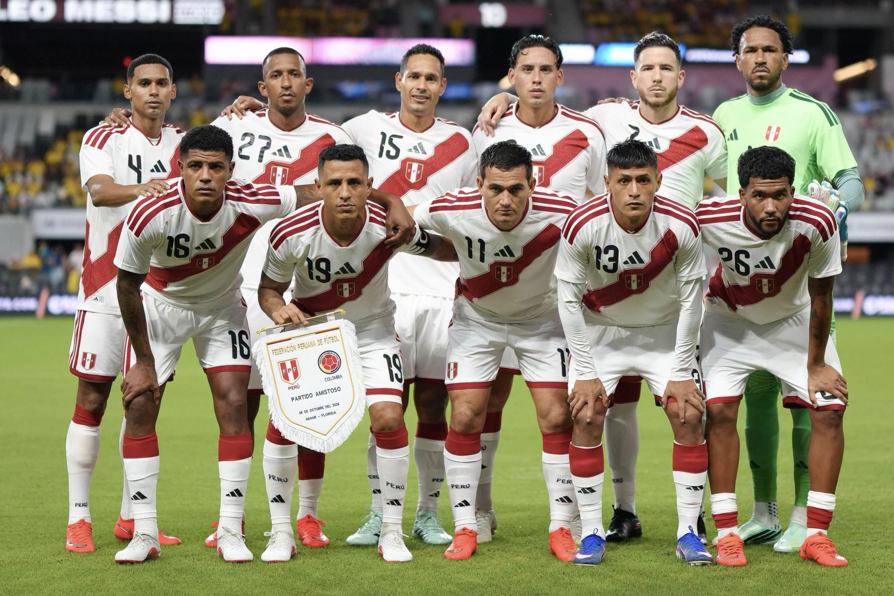 Perú cayó 2-0 ante Colombia en el Nu Stadium de Miami
Peru: Foto: ITEA Sport