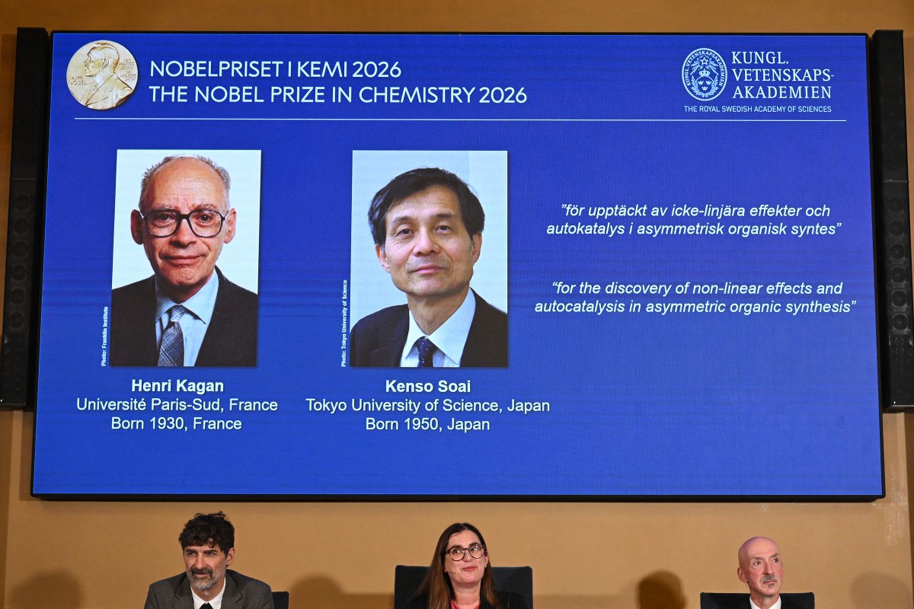 El Nobel de Química premia un descubrimiento clave para fabricar fármacos
